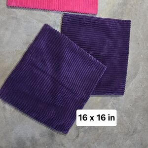 Purple Pillow Covers